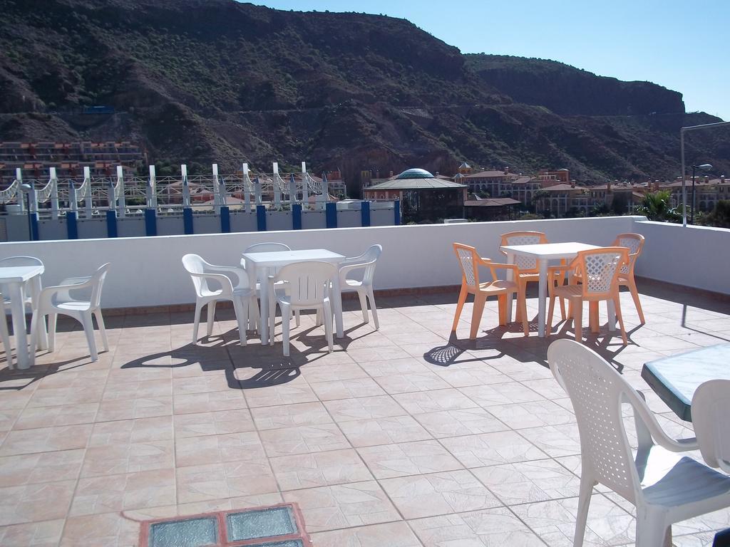 Pension Eva Puerto De Mogan Exterior foto
