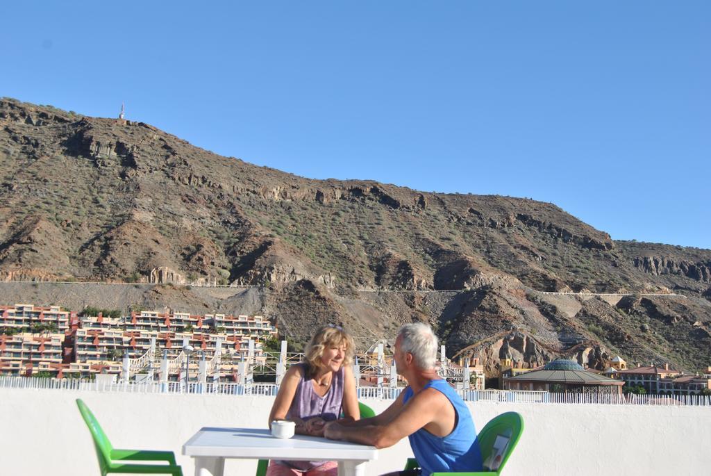 Pension Eva Puerto De Mogan Exterior foto