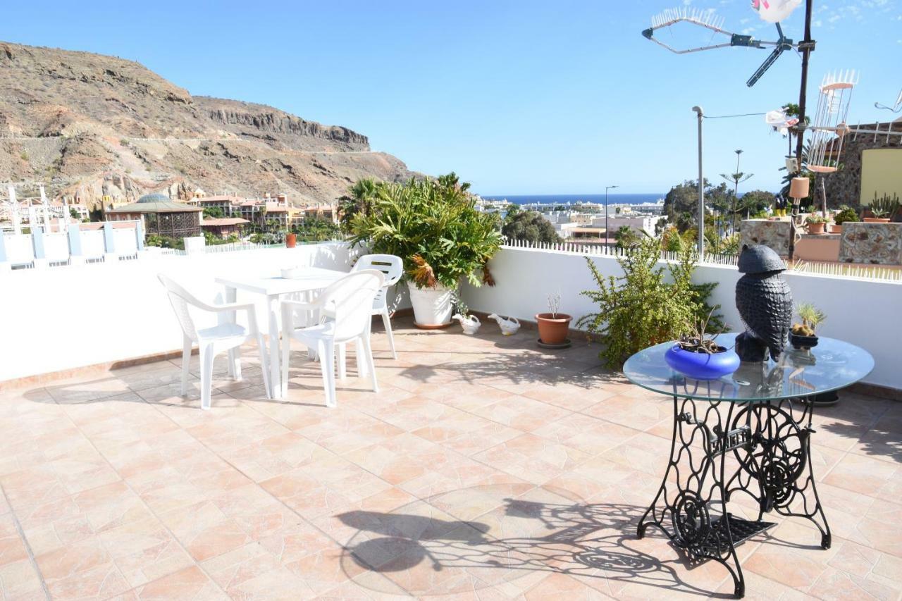 Pension Eva Puerto De Mogan Exterior foto