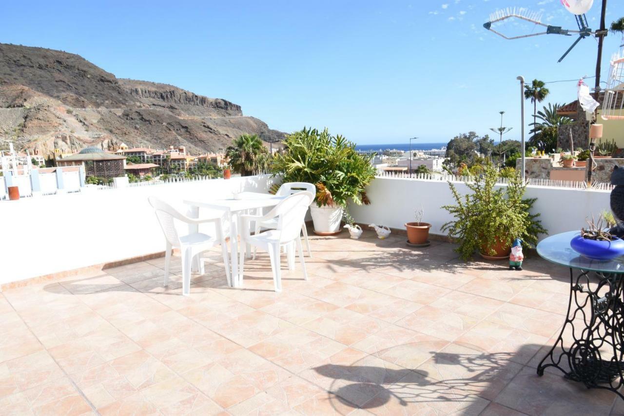 Pension Eva Puerto De Mogan Exterior foto