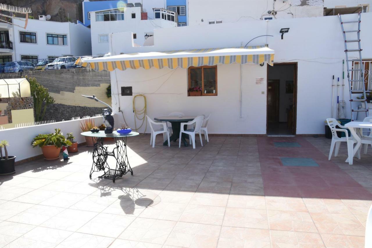 Pension Eva Puerto De Mogan Exterior foto